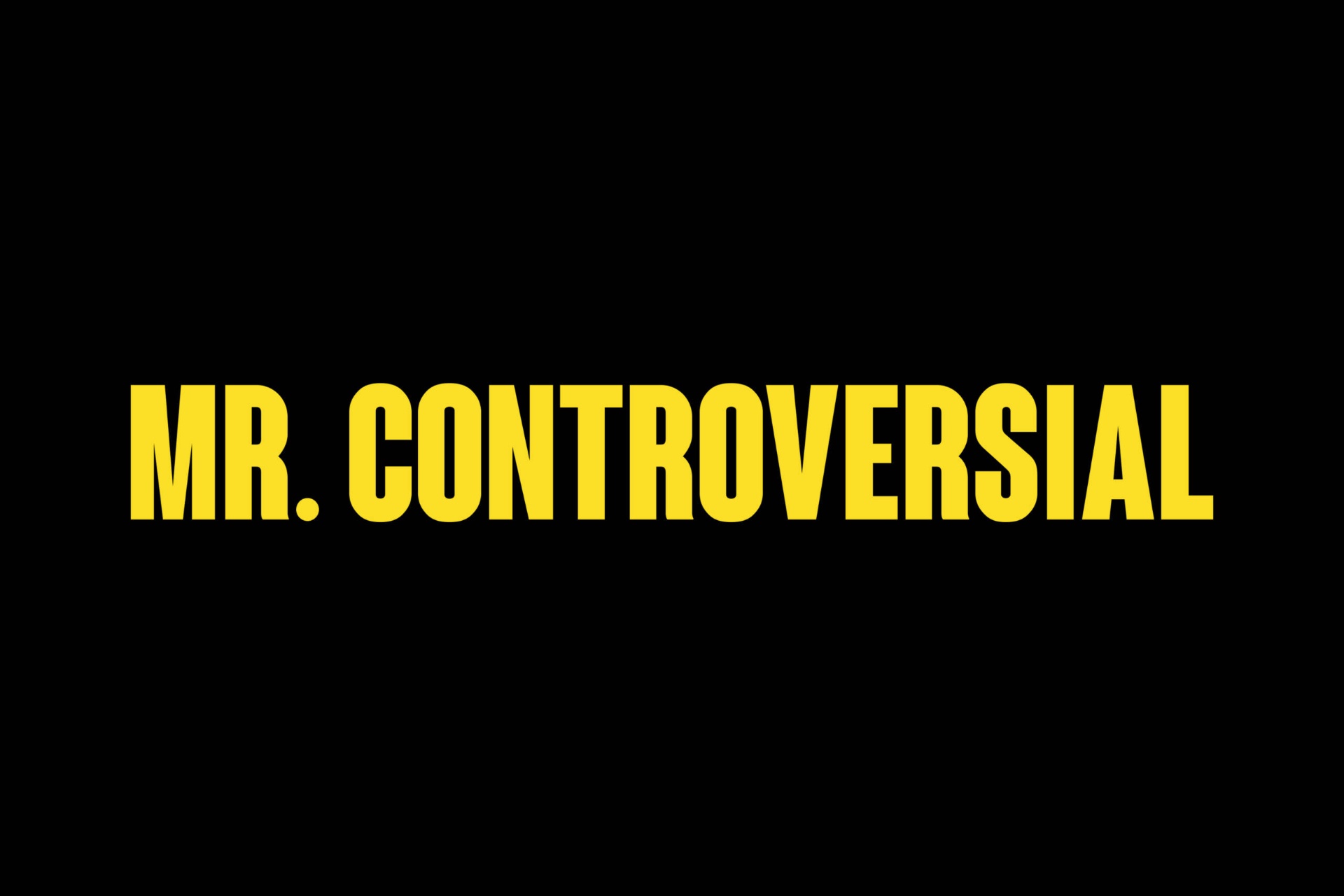 Mr. Controversial logo
